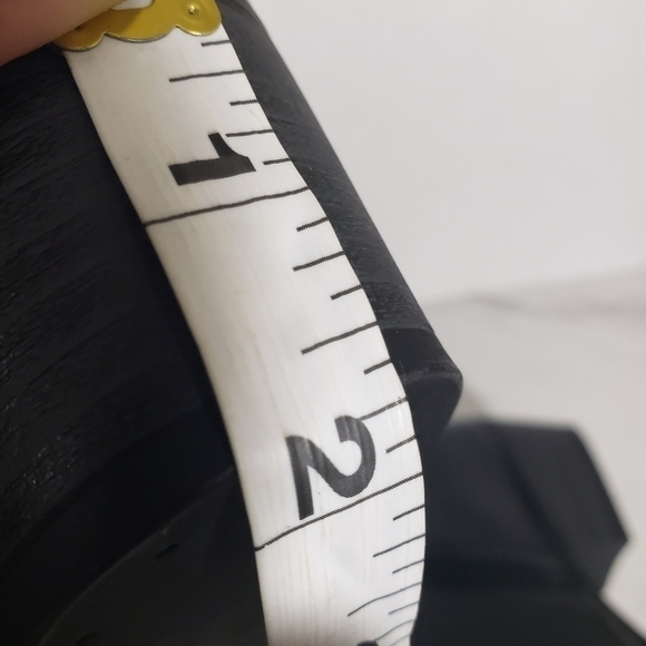 Esprit Treasure Black Faux Leather Tall Boots Sz 9.5M - Picture 12 of 13